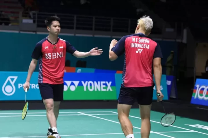 Ganda Putra Kevin Sanjaya dan Marcus Gideon dipastikan mundur dari kejuaraan All England 2023