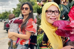 Indah Permatasari nangis tanpa suara lihat ibunya dimaki, Nursyah malah pamer: Saya berjuang, berani utang...