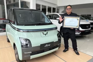 Penuhi Kebutuhan Konsumen, Wuling Air Ev Raih Penghargaan Ini