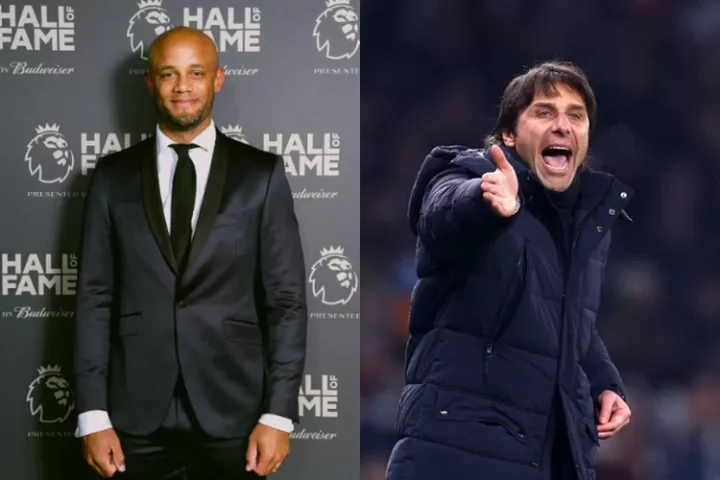 Jika Antonio Conte dipecat, Tottenham kabarnya akan tunjuk Vincent Kompany sebagai pelatih