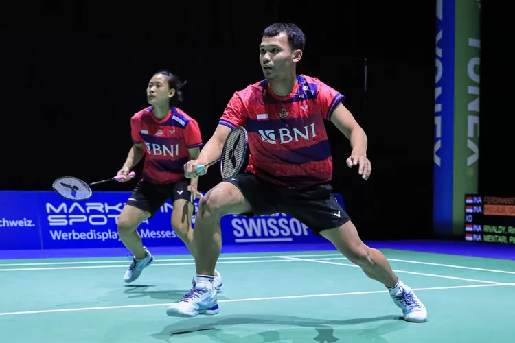 Rinov Rivaldy/Pitha Haningtyas Mentari mundur dari Swiss Open 2023, ini penyebabnya