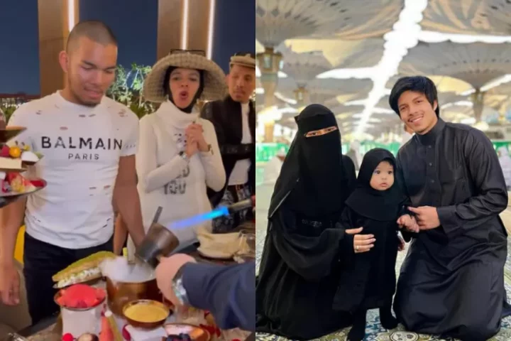 Nikmati bukber mewah di Dubai, Lenggogeni Faruk dan suami disentil netizen: Ameena samperin tuh di Mekkah