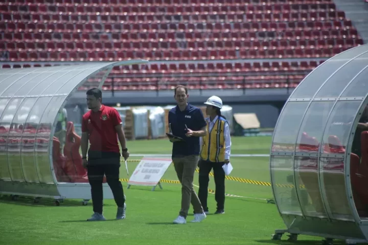 FIFA tetap lakukan inspeksi ke Stadion Kapten I Wayan Dipta meski drawing Piala Dunia U-20 dibatalkan