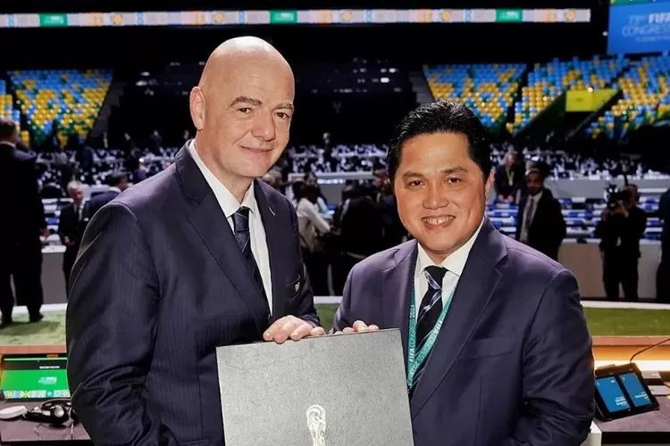 Erick Thohir datang ke markas FIFA di Swiss, lobi Indonesia tetap jadi tuan rumah Piala Dunia U20 2023