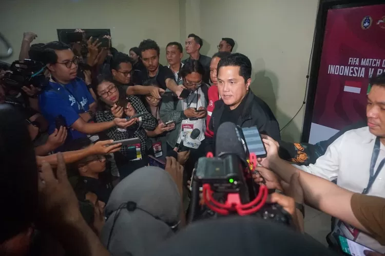 Indonesia batal jadi tuan rumah Piala Dunia U 20 ini kata Ketua Umum PSSI Erick Thohir