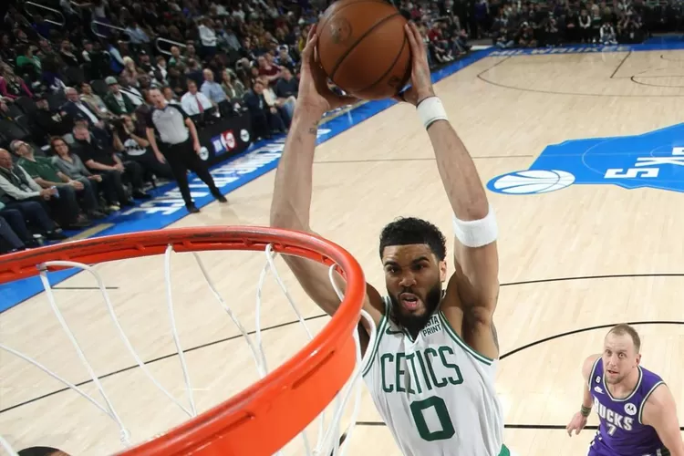 NBA: Boston Celtics menang 140-99 atas Milwaukee Bucks, Jayson Tatum sukses cetak 40 poin