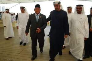 Kunjungi UEA,  Menhan Prabowo Hadiri Undangan Presiden MBZ