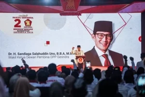 Kunjungi Sulawesi Tenggara, Sandiaga Uno Ajak Kader Partai Gerindra Sambut Demokrasi dengan Semangat