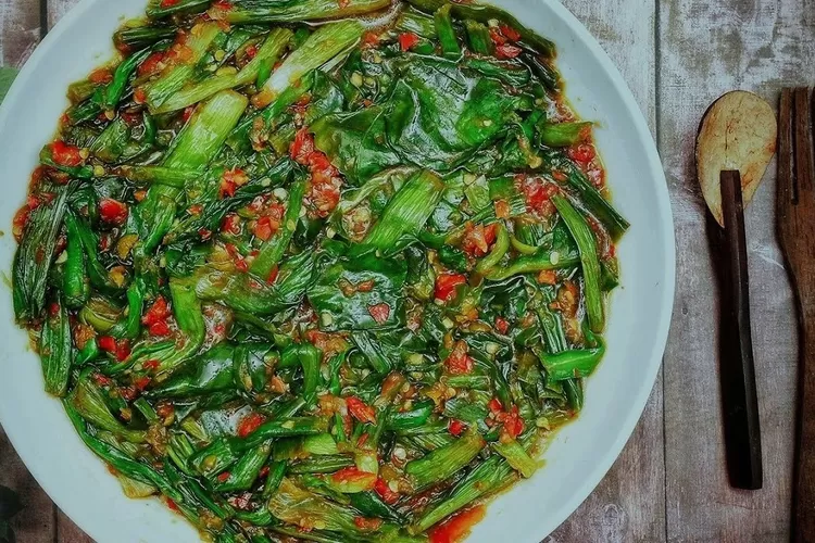 Resep sayur genjer belacan, sajian sederhana yang bisa jadi sumber energi sekaligus melancarkan pencernaan