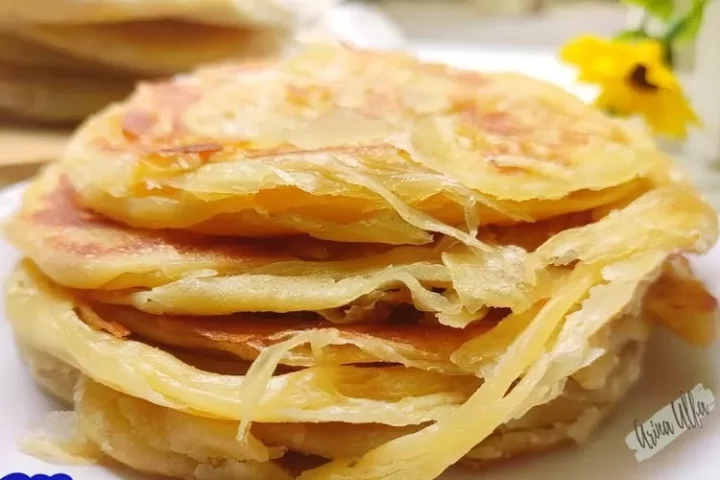 Resep simple roti maryam yang enak dan serba guna, bisa disimpan frozen jadi stok sarapan