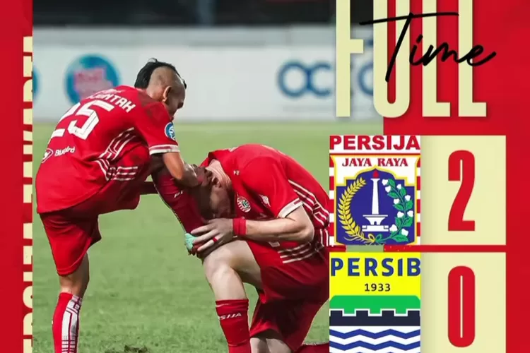 El Clasico Indonesia dimenangkan oleh Persija, juara liga Indonesia sudah dipastikan...