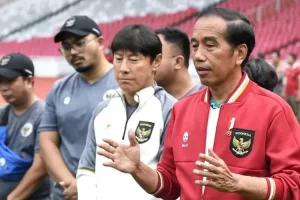 Presiden Joko Widodo berharap pemain Timnas Indonesia U20 bisa bermain di Olimpiade 2024!