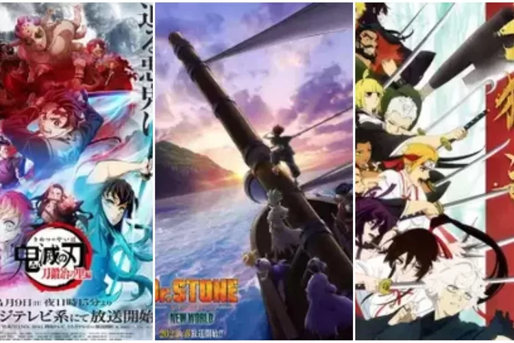 Top 5 judul anime yang paling dinantikan penggemar untuk tayang di musim semi 2023