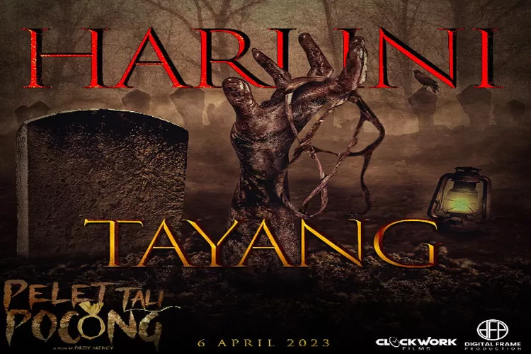 Film Pelet Tali Pocong tayang hari ini 6 April 2023, pemain syuting dalam tanah dan baca mantra pelet beneran