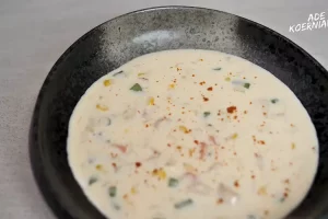 Resep sup krim ayam ala hotel bintang 5, super creamy dan gurih ala Ade Koerniawan, bisa jadi isian zuppa sup