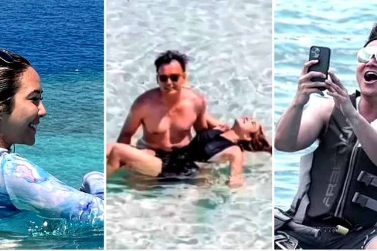 Gisella Anastasia dan Wijin bak honeymoon ke surga di bumi Maldives, netter kasihani Gempi: Mama G kok gatel