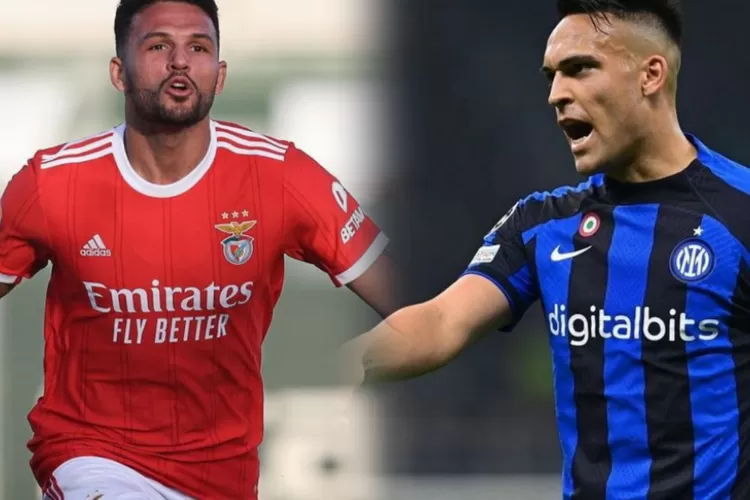 Benfica siap bertemu Inter Milan di perempat final Liga Champions, ini catatan kedua tim jelang laga