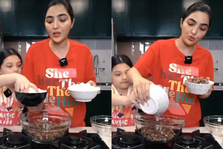 Terinspirasi dari Swiss, Ashanty buat tobleron mousse bareng Arsy: Memang membutuhkan kesabaran buat...