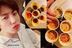 Jungkook BTS bagikan resep ramen instan kesukaannya di medsos, dinamai Bulgri Recipe dengan bumbu buldak gurih