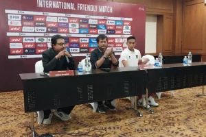 Gelar laga uji coba, Indra Sjafri tak khawatir kekuatan Timnas Indonesia U22 diintip lawan: Pasti orang tahu