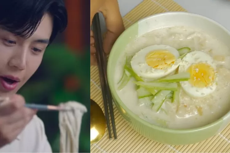 Yuk, bikin kalguksu kuah krim kacang tanah kesukaan CEO Han Ji Pyeong di drakor Start Up