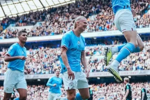 Hasil EPL Manchester City vs Leicester: Haaland cetak 2 gol, The Citizen tempel ketat Arsenal