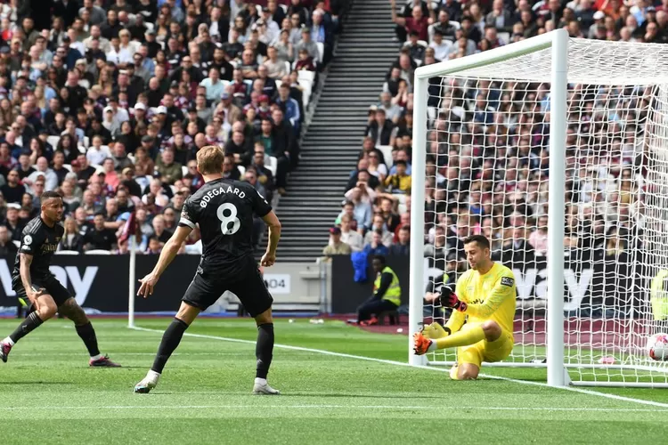 Hasil EPL West Ham vs Arsenal: The Gunners hanya meraih satu poin dari London Stadium