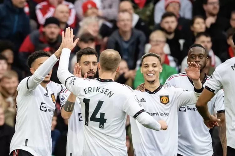 Hasil EPL Nottingham Forest vs Manchester United: Antony dan Dalot bawa Si Setan Merah naik ke peringkat 3