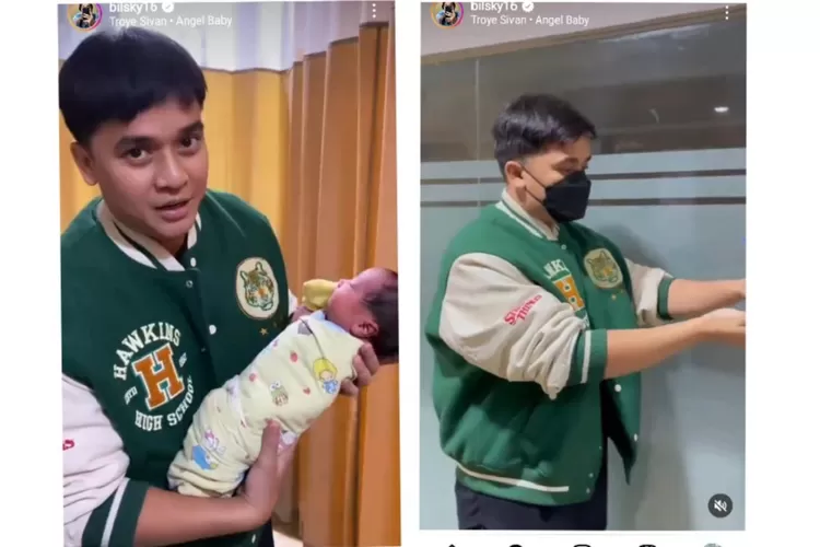 Pose foto sedang gendong bayi, terkuak ibu dari anak pertama Billy Syahputra ternyata…