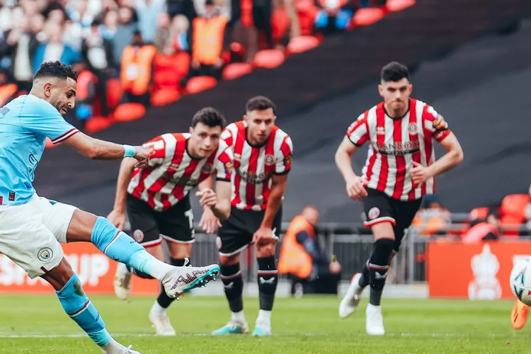 Semifinal Piala FA Manchester City vs Sheffield United: Riyad Mahrez antar The Citizen ke partai puncak