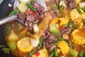 Resep sayur asem Betawi iga sapi, menu setelah lebaran buat kamu yang anti santan