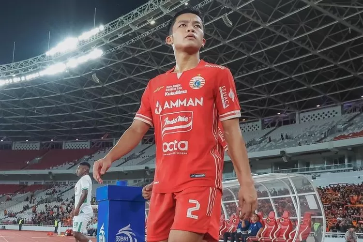 Jadi pemain muda terbaik BRI Liga 1 musim 2022-2023, bek sayap Persija Rio Fahmi dapat perhatian Thomas Doll