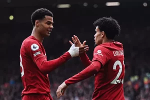 Hasil EPL Liverpool vs Tottenham Hotspur: The Reds jaga asa lolos ke Liga Champions musim depan