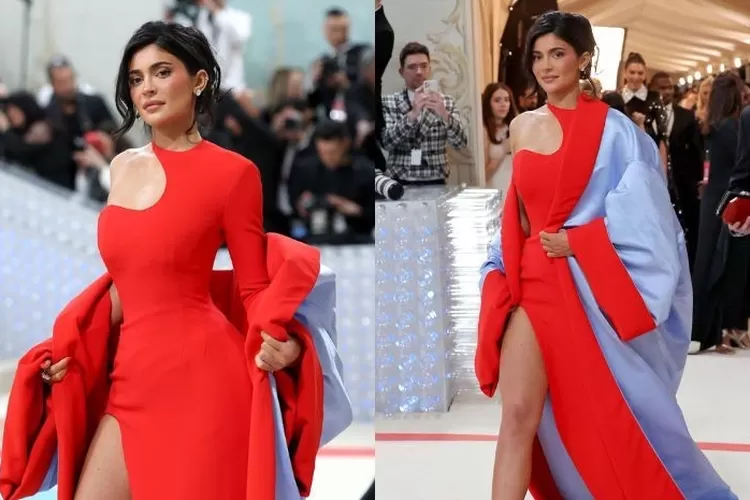 Penampilan Kylie Jenner di Met Gala jadi sorotan netizen gegara biasa saja: Berhenti undang dia!