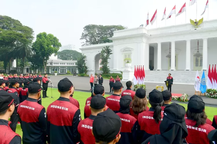 Atlet Indonesia siap bertarung di SEA Games 2023 Kamboja, Jokowi targetkan Indonesia ranking segini