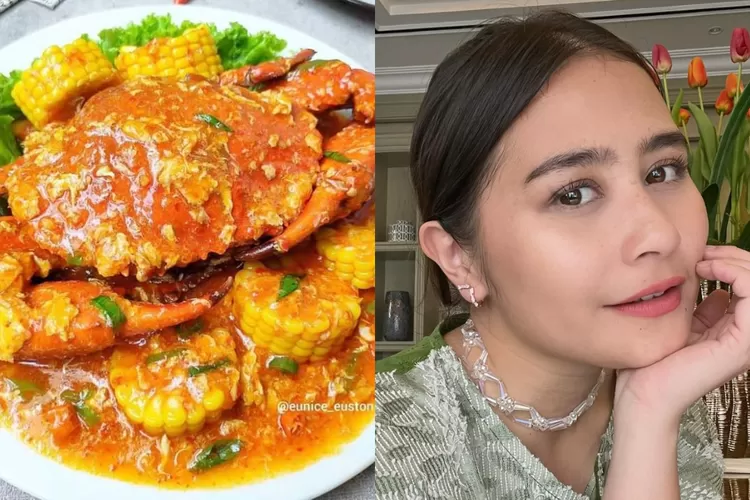 Kepiting Saus Khas Padang Praktis Rasanya Seenak di Restoran ala Prilly Latuconsina , endes banget!