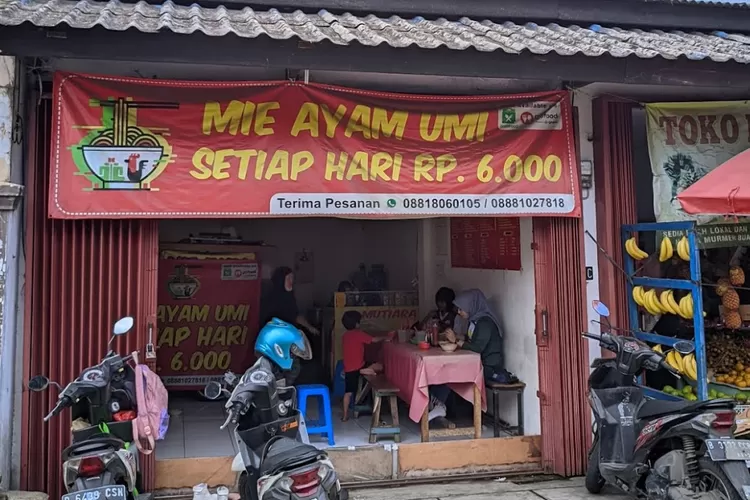 Mie ayam murah banget cuman Rp6.000 seporsi di Tangerang, rasanya enak dan bikin kamu hemat yuk cek lokasinya