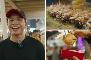 Kulineran street food Korea di G Town Square Serpong, food vlogger Mamank Kuliner: Baunya mirip kue pukis