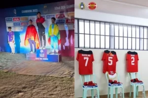 Momen unik ini hanya ada di SEA Games 2023 Kamboja, dari atap bocor hingga ganti lighting dengan lampu mobil