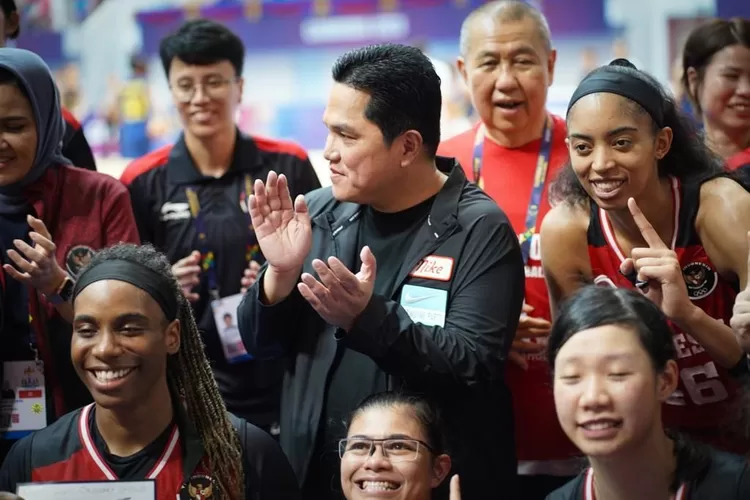 Raih emas SEA Games pertama kali, Erick Thohir: Timnas Basket Indonesia Putri luar biasa!