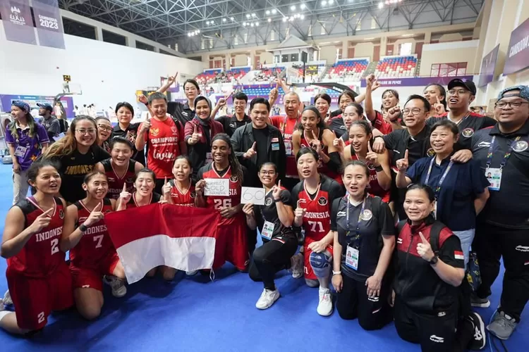 Cetak sejarah! Timnas Basket Indonesia Putri raih medali emas SEA Games untuk pertama kalinya