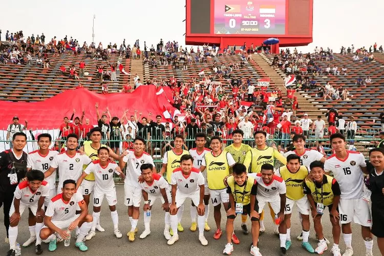 Perjalanan timnas Indonesia U-22 dari fase grup hingga ke final sepak bola SEA Games 2023, belum terkalahkan!