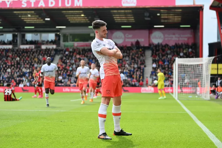 Arsenal kabarnya bersedia lakukan pembicaraan soal transfer Declan Rice, kabarnya siap tawar sebesar Rp1,6 T