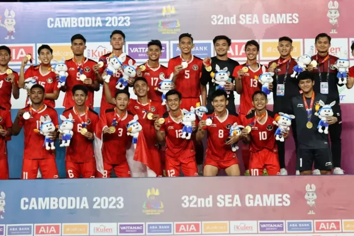 Lima fakta menarik Timas Indonesia U22 usai raih medali emas di SEA Games 2023 Kamboja