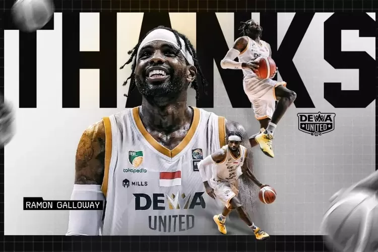 Jelang seri 6 IBL 2023, Ramon Galloway pilih mundur dari Dewa United Banten