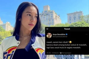 Diduga nyindir perceraian Desta dan Natasha Rizky, Anya Geraldine: Nah, serem kan nikah?