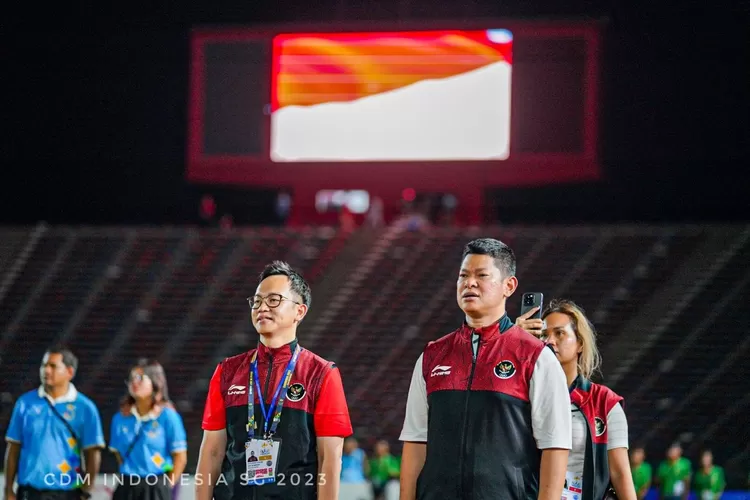 Ketua NOC Indonesia Raja Sapta Oktohari puas dengan pencapaian olahraga Indonesia di SEA Games 2023