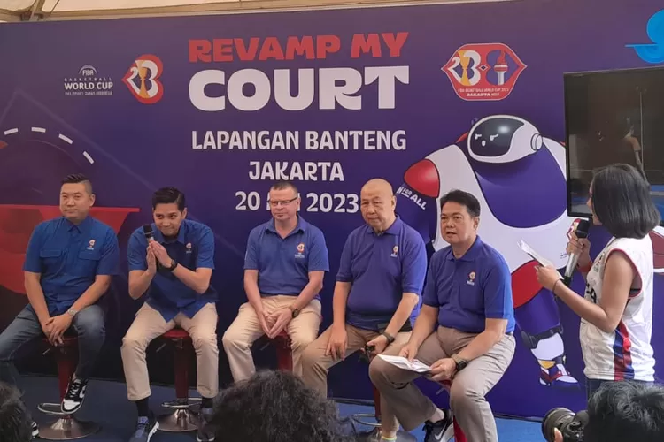 Penuh sejarah dan ikonik, Revamp My Court FIBA World Cup 2023 pilih revitalisasi Lapangan Banteng