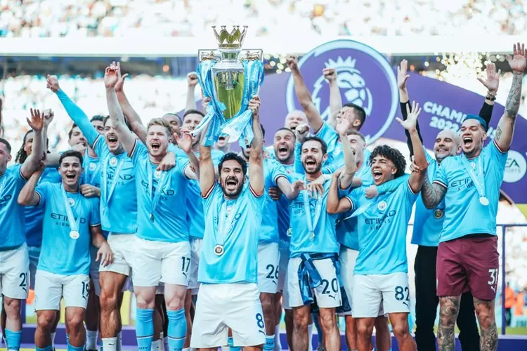 Daftar juara Liga Inggris sejak 1992-2023, berapa jumlah trofi Manchester City?