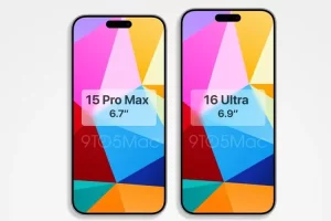 Perbandingan Dimensi dalam Bocoran Render: iPhone 16 Pro Max vs iPhone 15 Pro Max